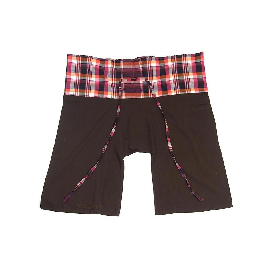 Thai Cotton Fisherman Cropped Pants - Image 3