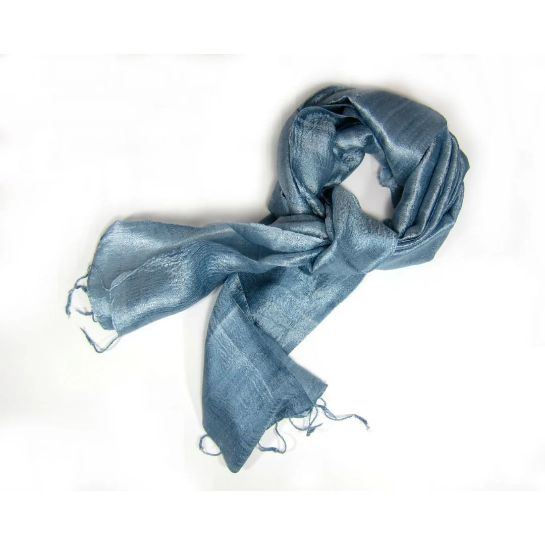 Thai Silk Scarves 13" x 63" (Click for more colors) - Image 6