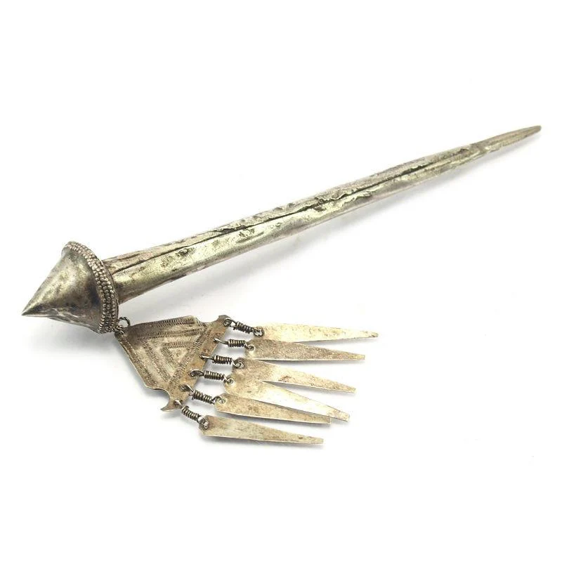 Thai Silver Hair Pins - Image 3