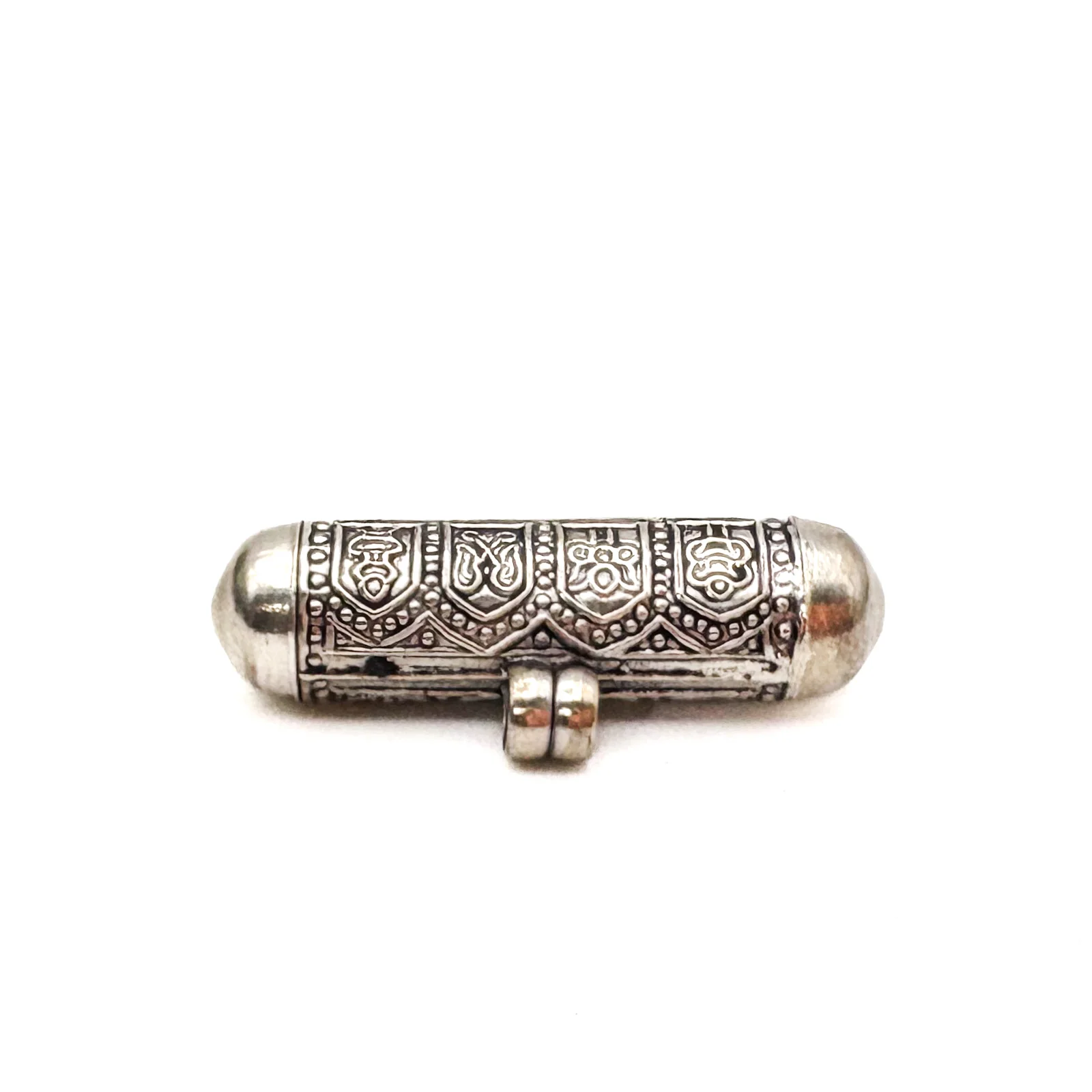 Tibetan 8 Sacred Symbols Gau Locket Pendant Amulet - Image 7
