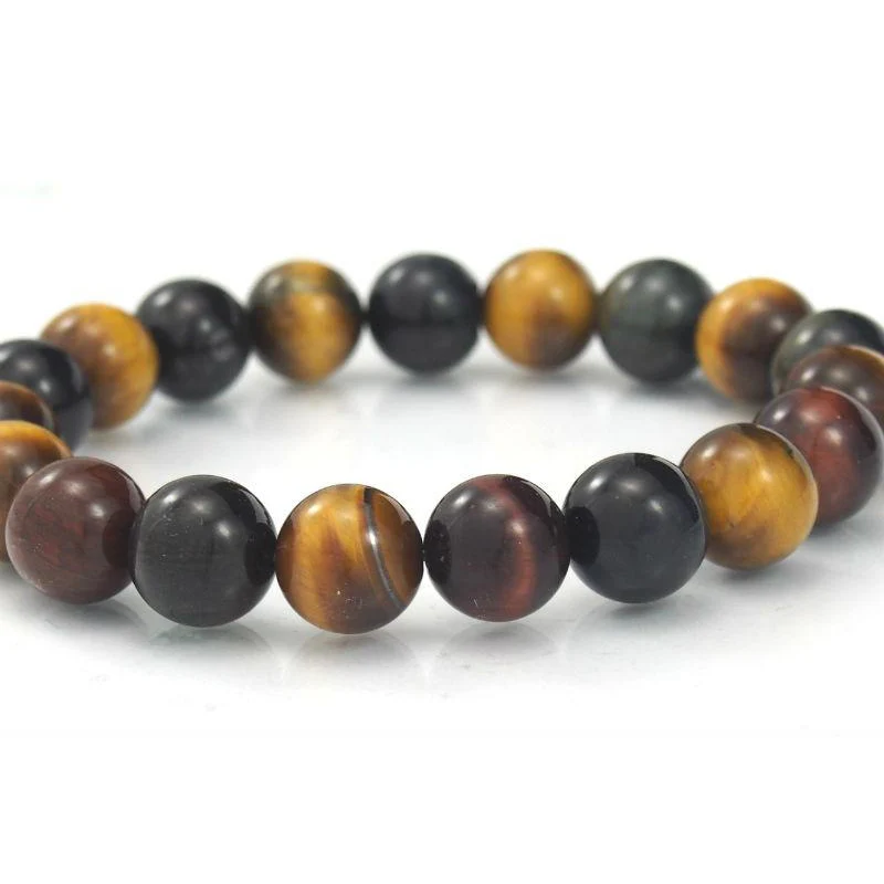 Tiger's Eye 10mm Stretch Bracelet - Image 2