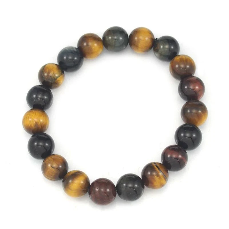 Tiger's Eye 10mm Stretch Bracelet - Image 3