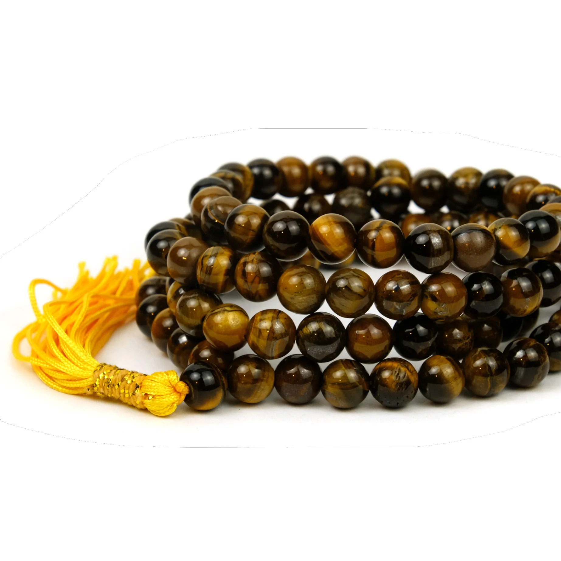 Tiger's Eye 8mm Mala - Image 2