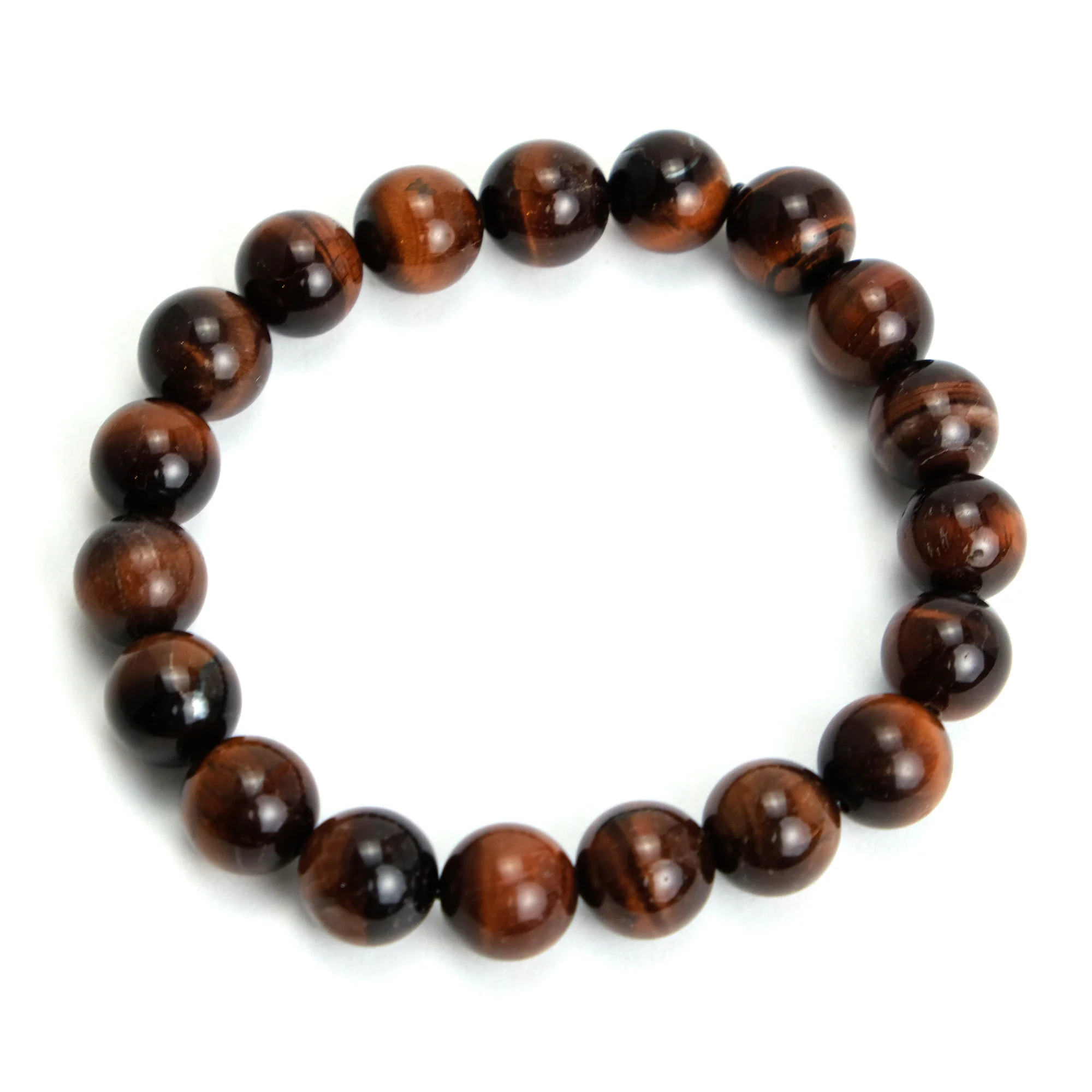 Tiger's Eye Stretch Bracelet 10mm - Image 2