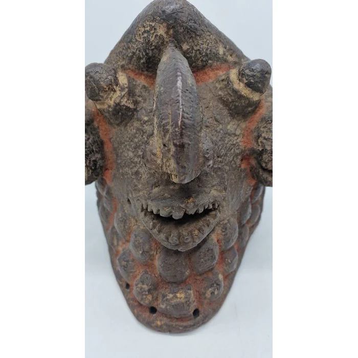 Tikar Mabu Helmet Mask, Cameroon #322 - Image 11