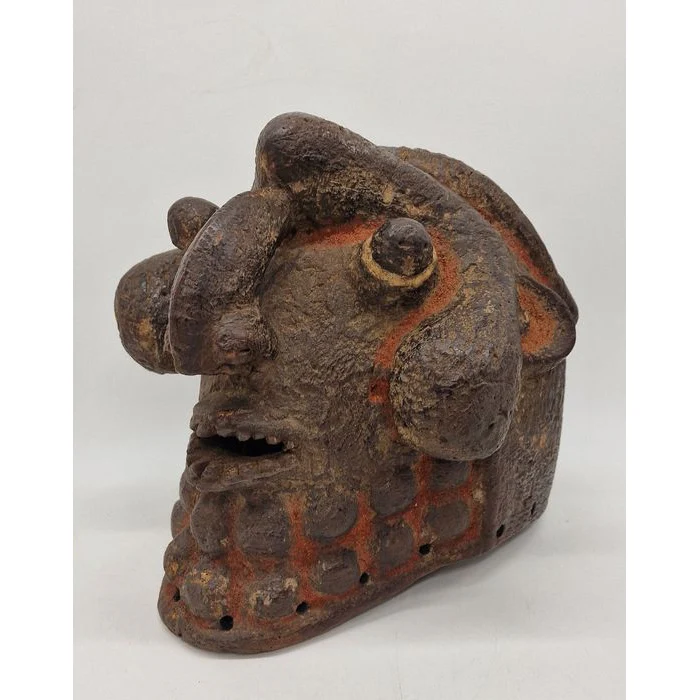 Tikar Mabu Helmet Mask, Cameroon #322 - Image 4