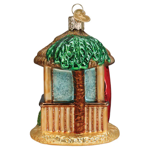 Tiki Hut Tiki Time Ornament 50% OFF SALE - Image 3