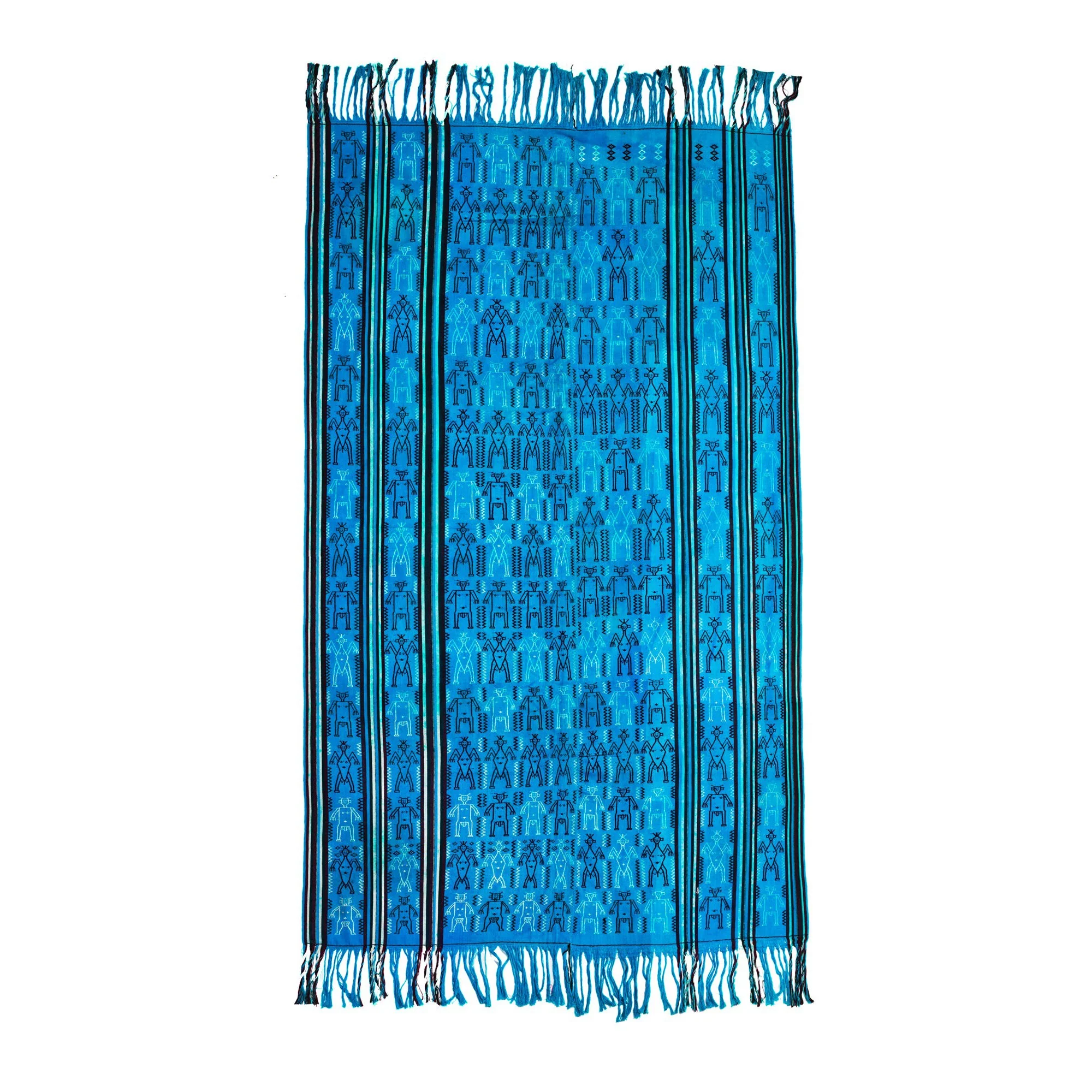 Ensemble 1: Vintage Timor Heirloom Cloth and Headdress, Naga Shell and Moroccan Faience Beads - EACH ITEM SOLD SEPARATELY - Image 5