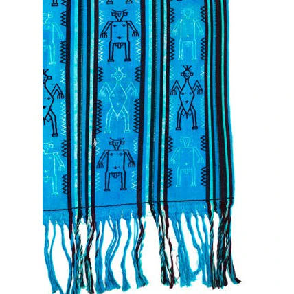 Ensemble 1: Vintage Timor Heirloom Cloth and Headdress, Naga Shell and Moroccan Faience Beads - EACH ITEM SOLD SEPARATELY - Image 7