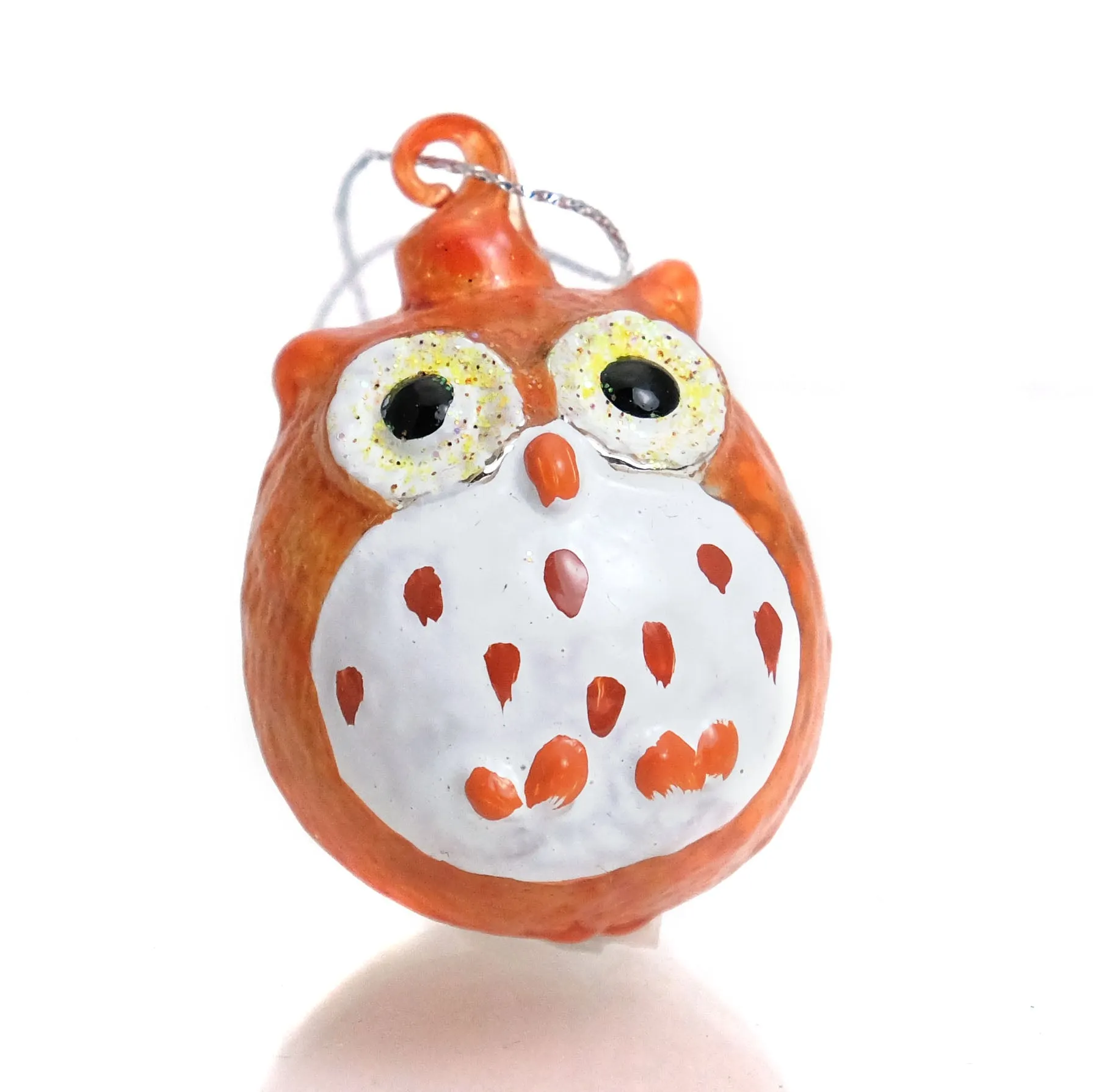 Bitty Owl Glass Ornament - Image 5