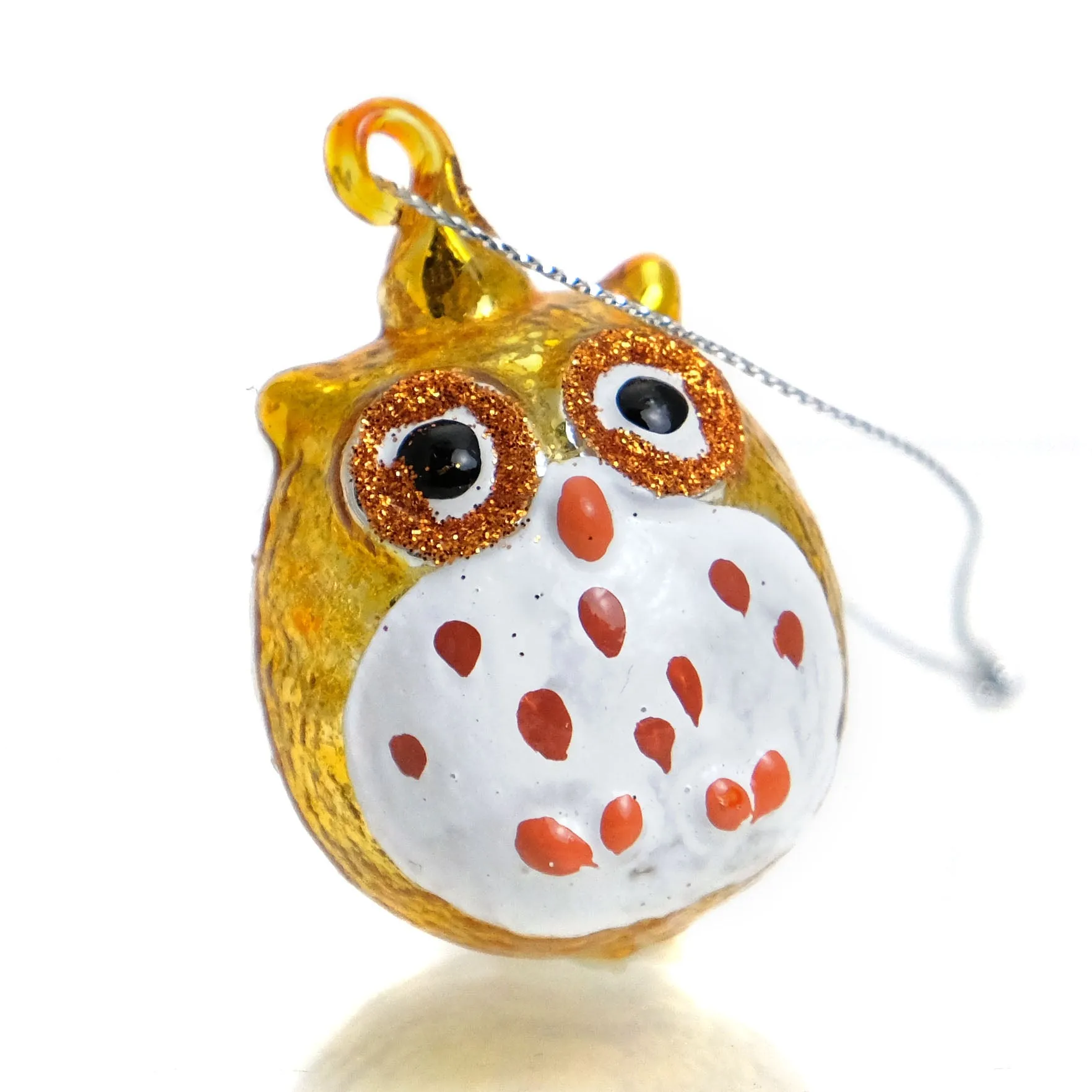 Bitty Owl Glass Ornament - Image 6