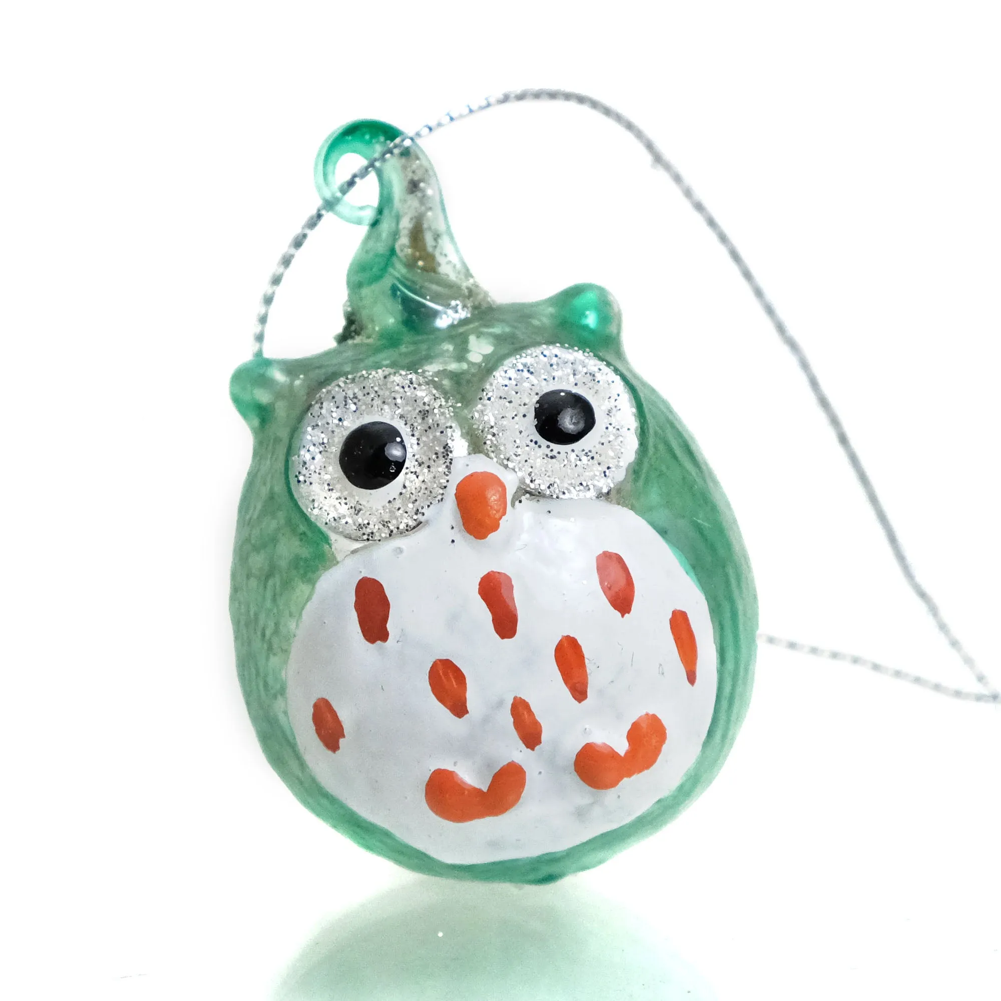 Bitty Owl Glass Ornament - Image 7