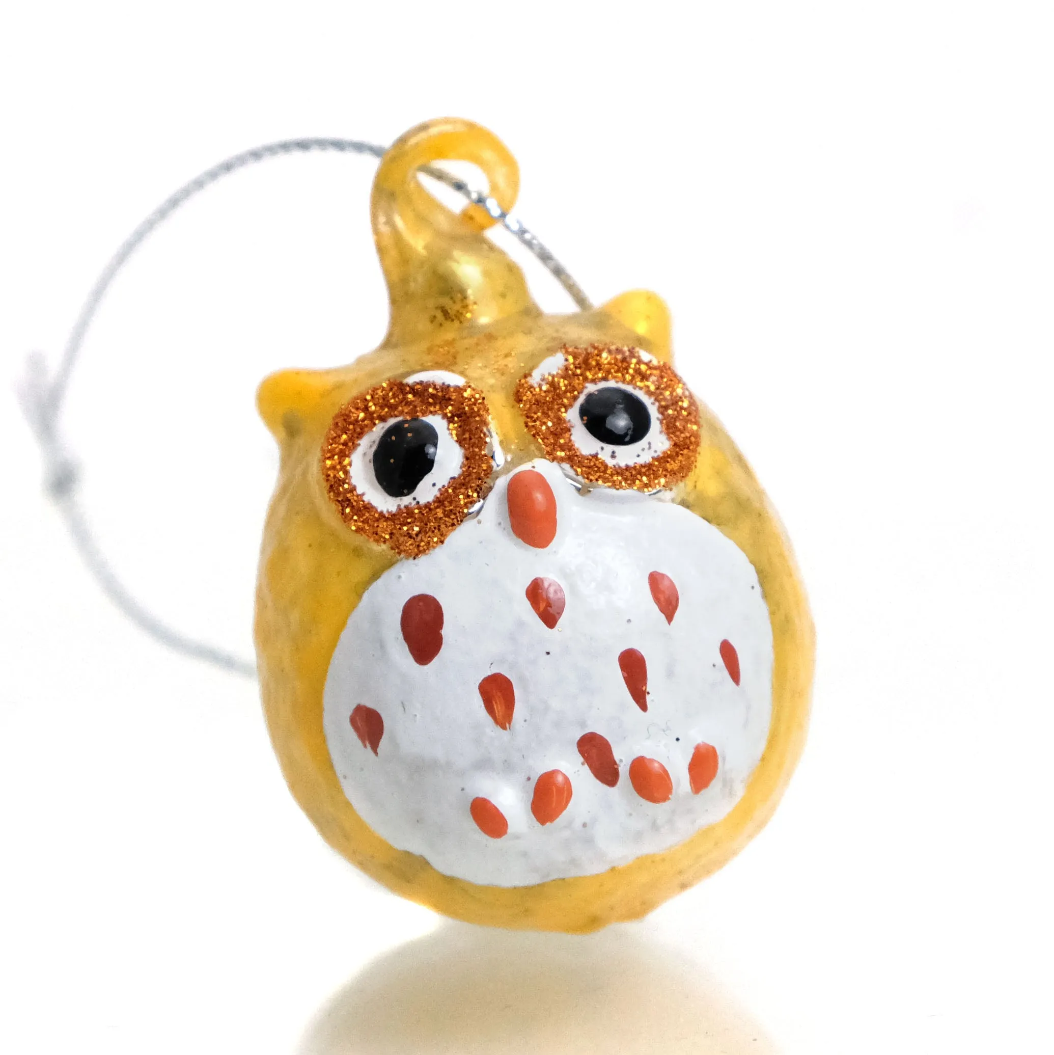 Bitty Owl Glass Ornament - Image 8