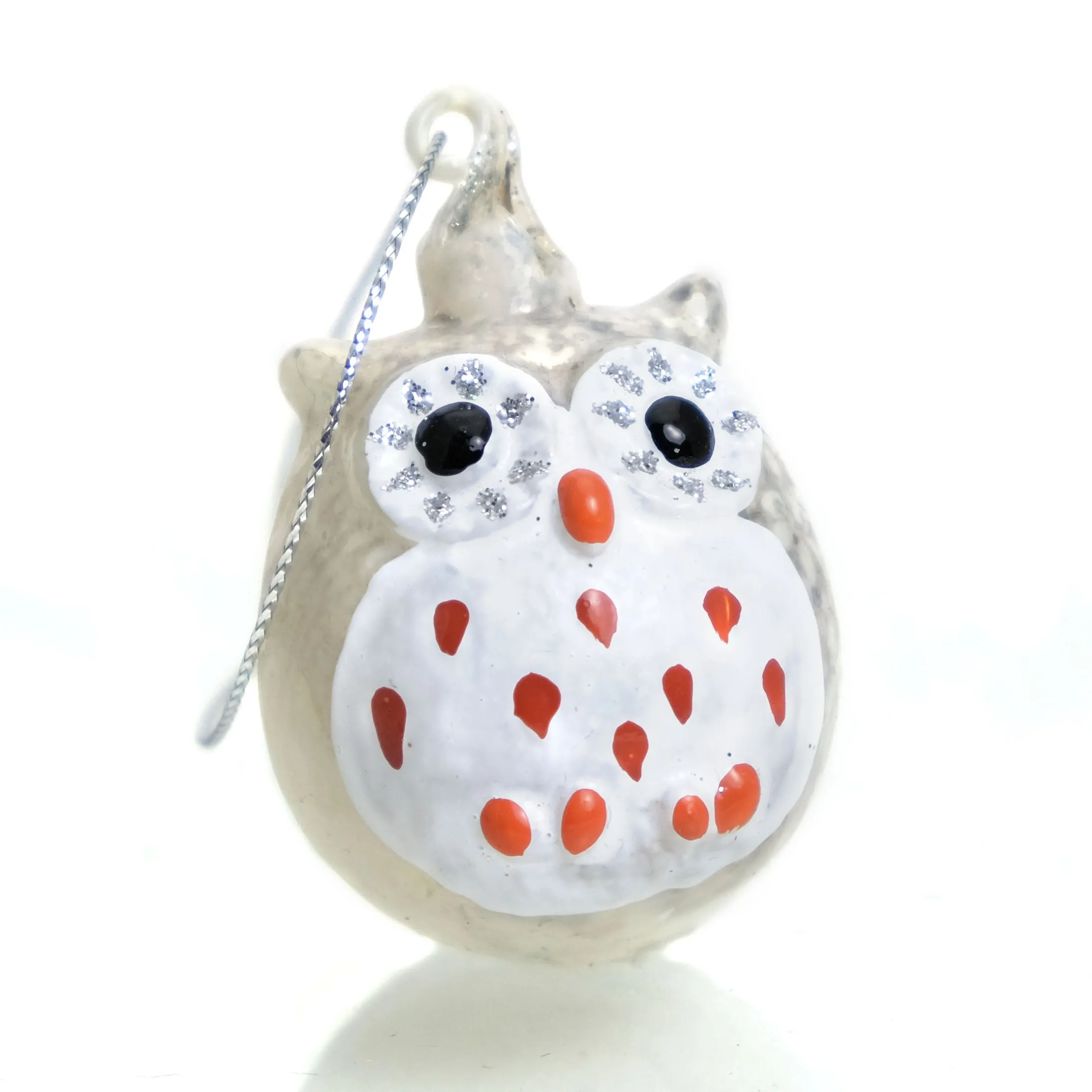 Bitty Owl Glass Ornament - Image 9