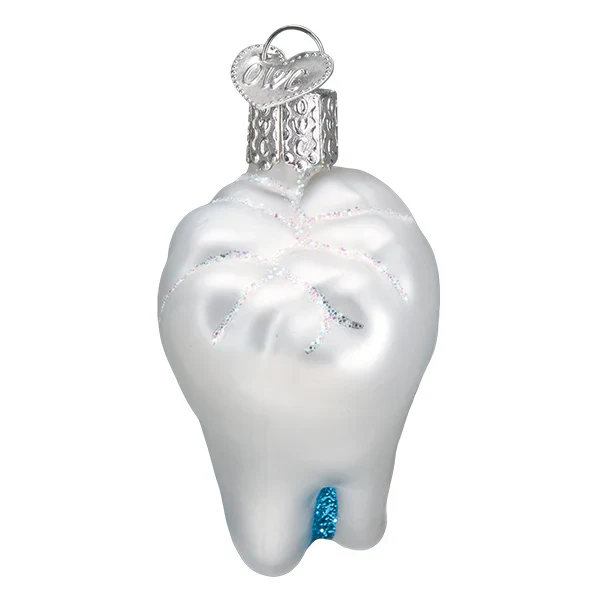 Tooth Fairy's Delight Tooth Glass Ornament - Image 3