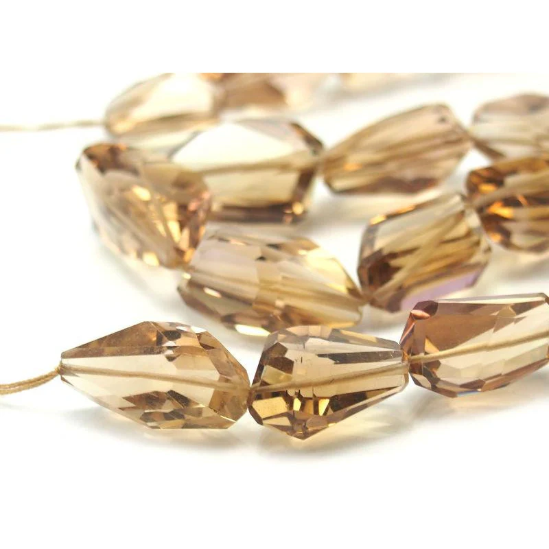 Topaz Faceted Nuggets Strand - Image 3