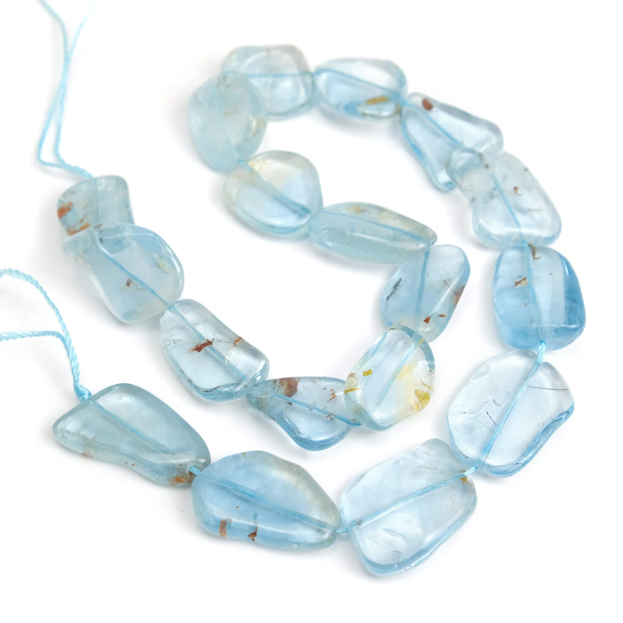 Topaz Natural Nuggets, Blue #3 - Image 3