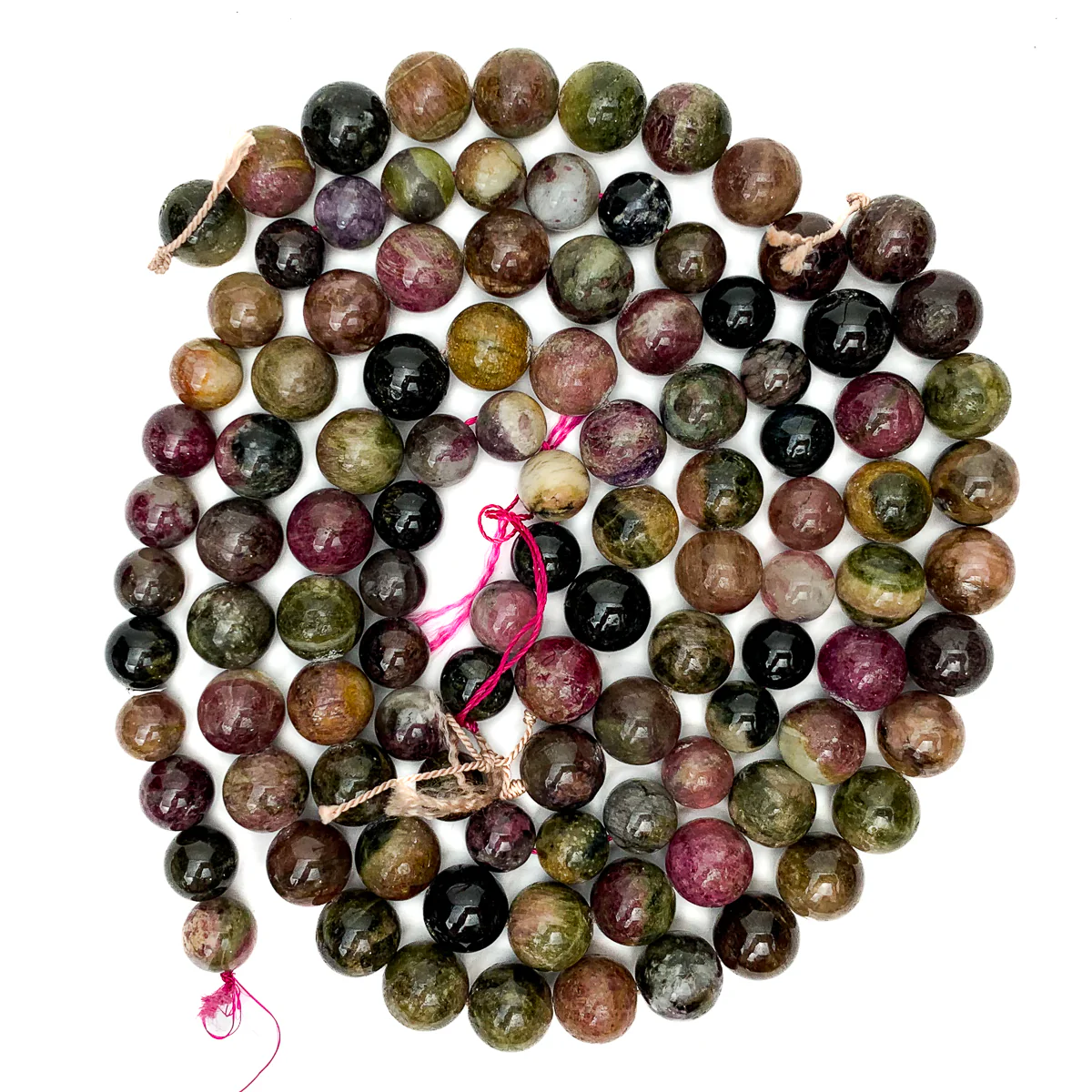 Tourmaline Smooth Rounds in 10mm & 12mm - Image 2