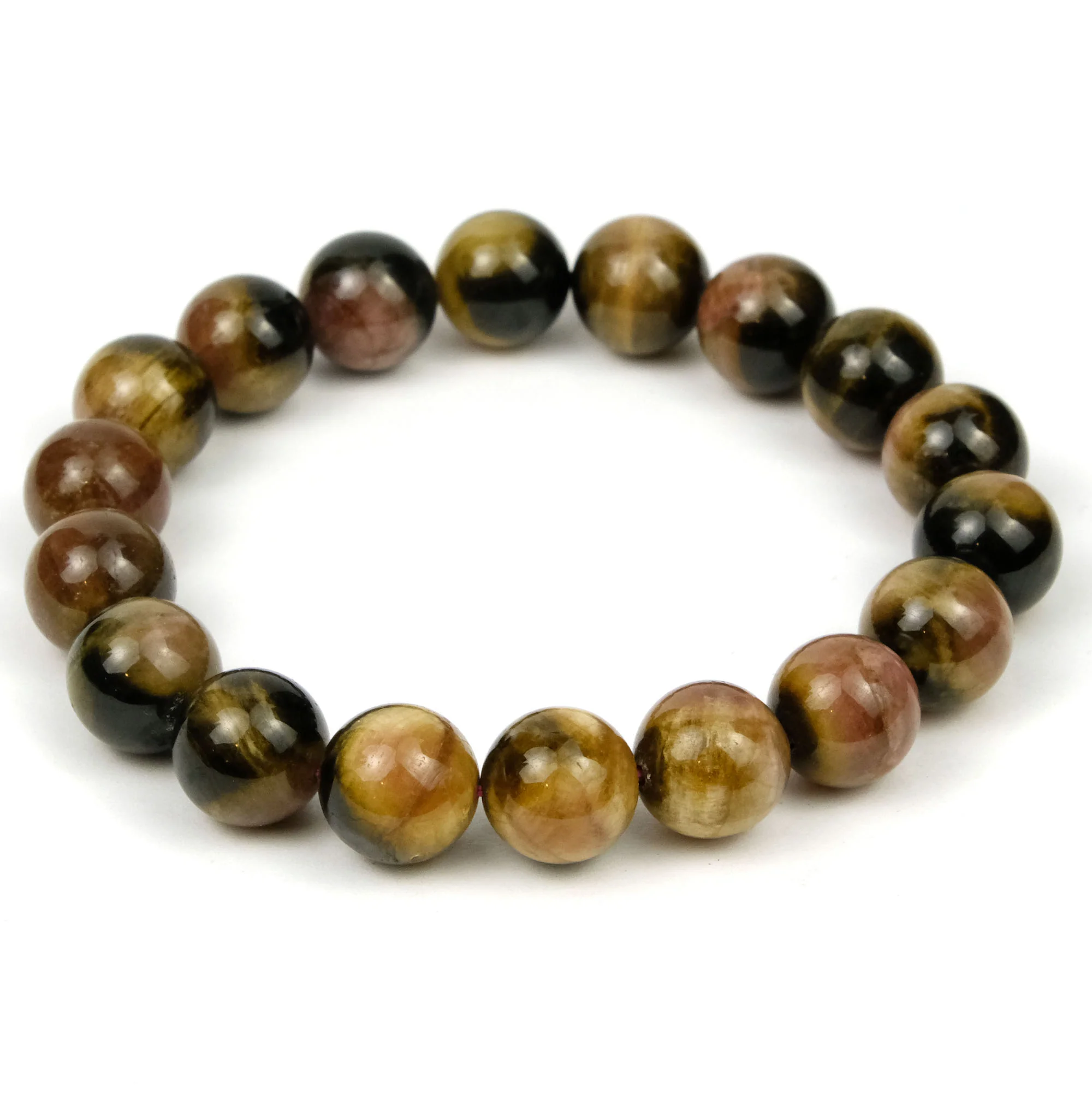 Tourmaline Stretch Bracelet 11-12mm - Image 2