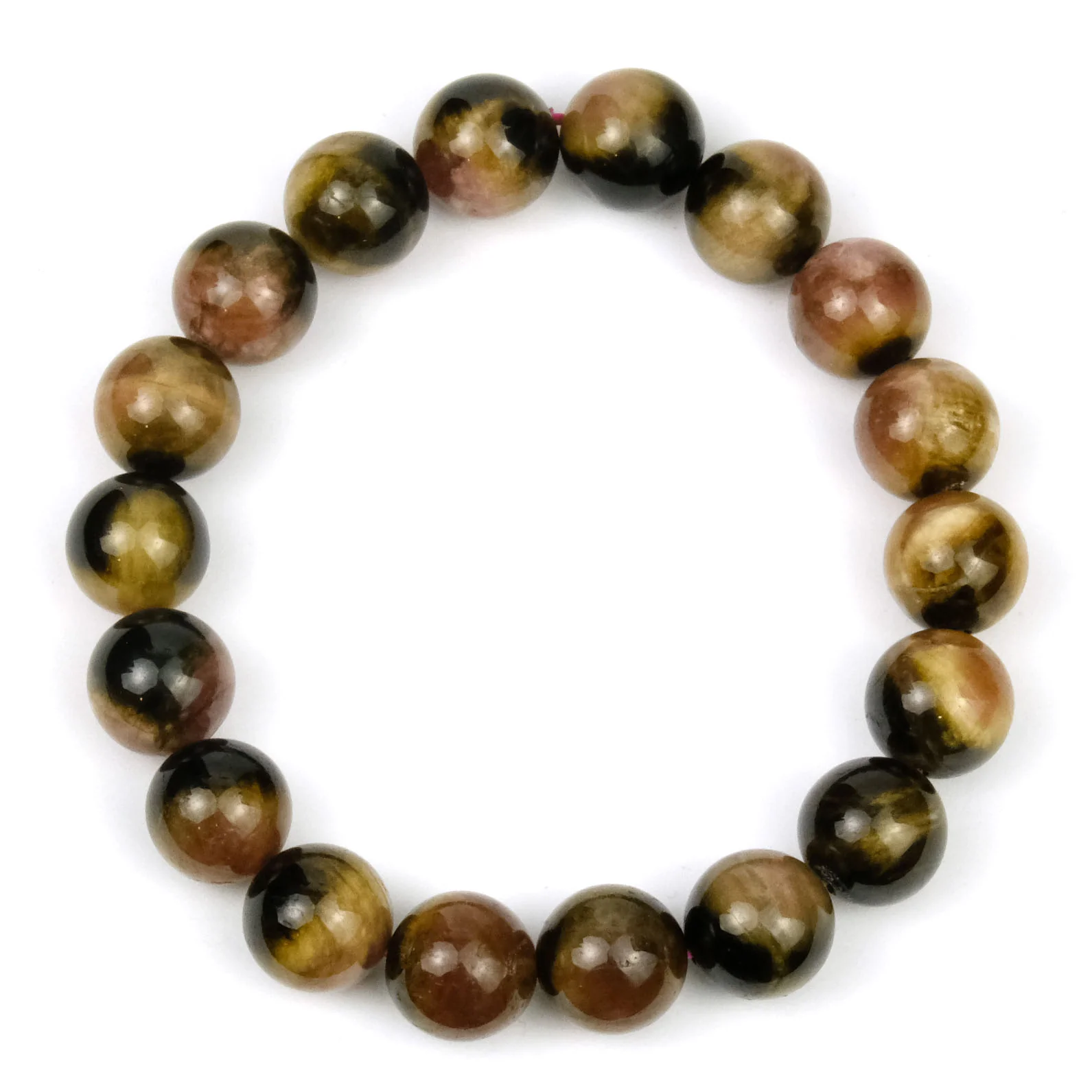 Tourmaline Stretch Bracelet 11-12mm - Image 3