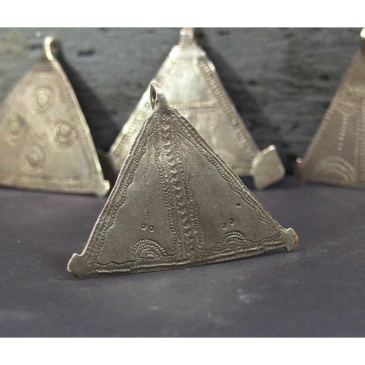 Tuareg Pyramidal Charm Amulets 2 - Image 2