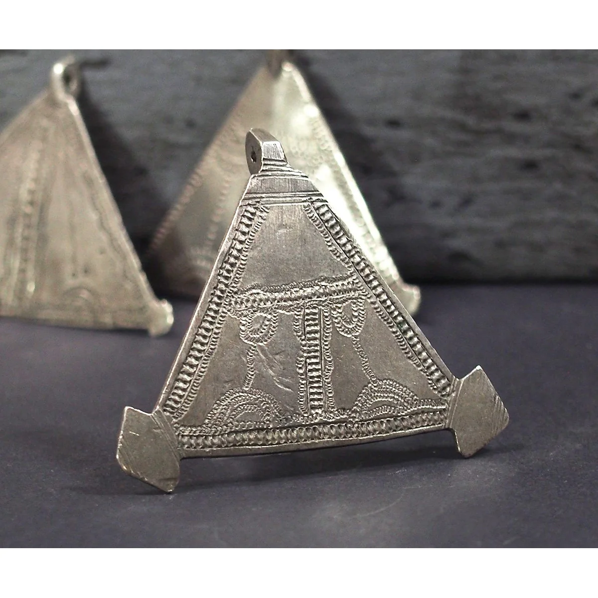 Tuareg Pyramidal Charm Amulets 2 - Image 5