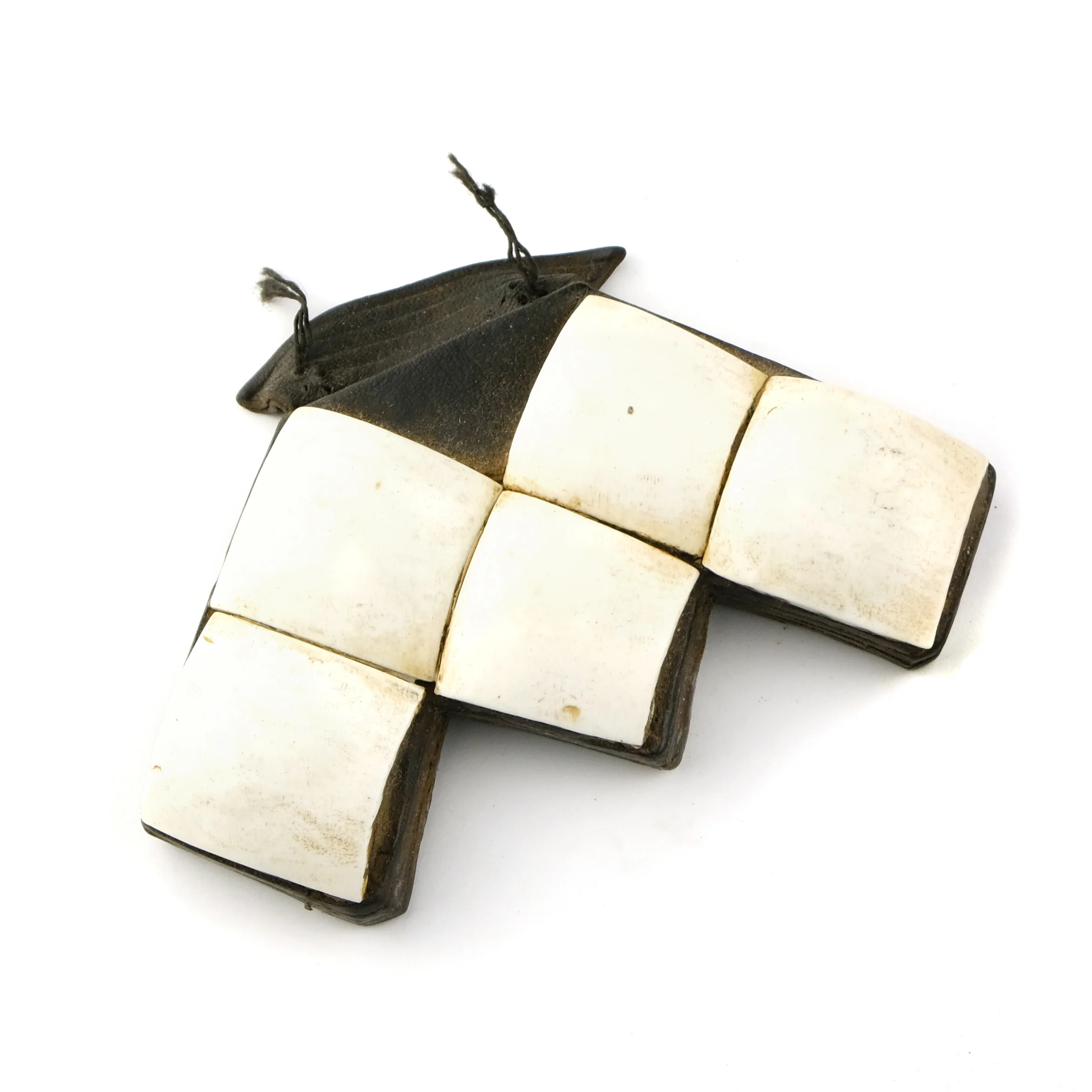 Tuareg Shell Khomissar Hand of Fatima Amulet, Large - Image 4