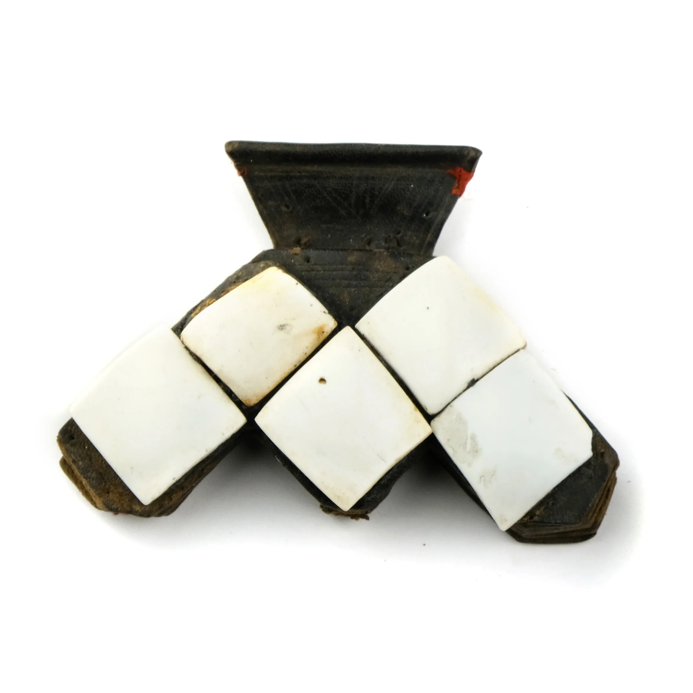 Tuareg Shell Khomissar Hand of Fatima Amulet, Medium - Image 5