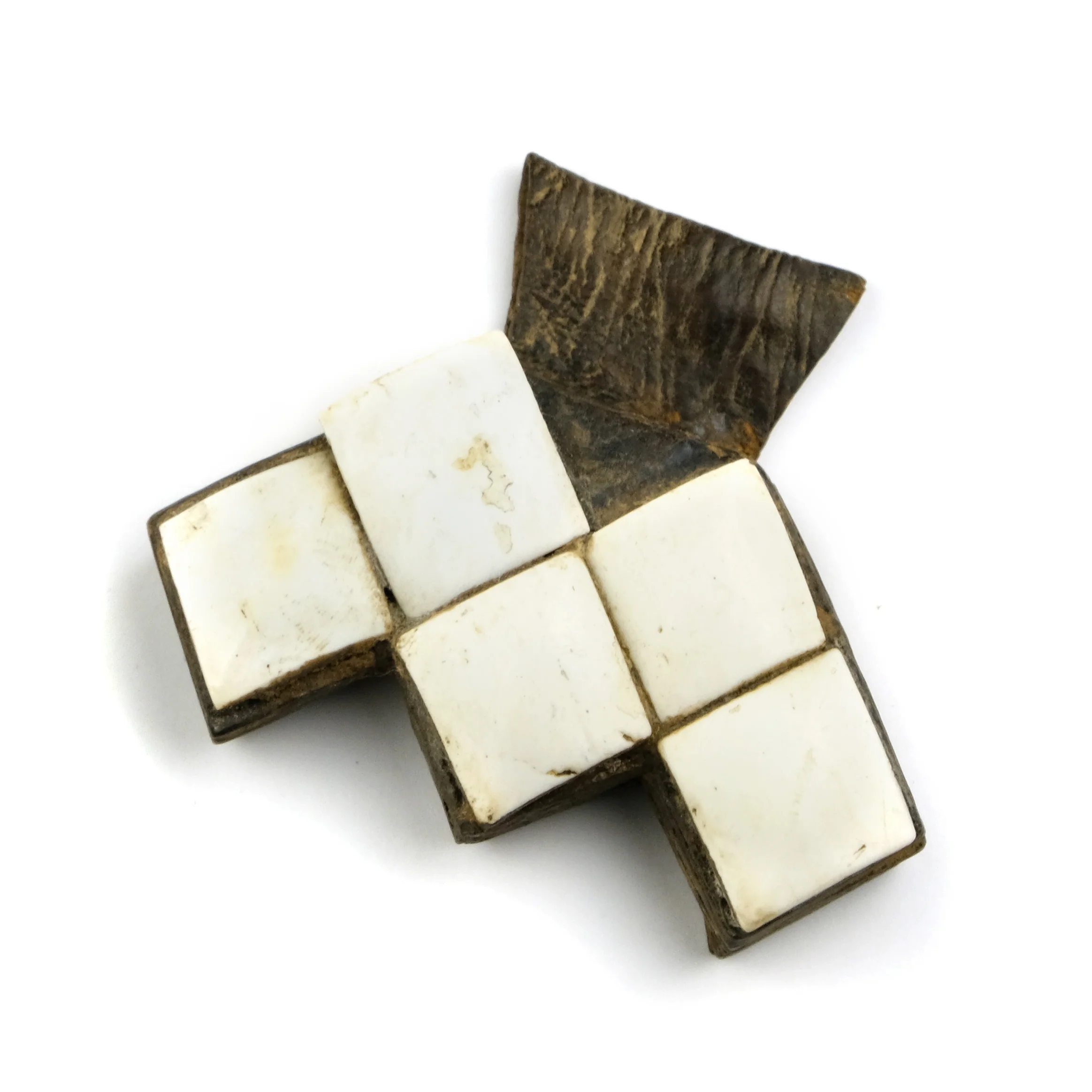 Tuareg Shell Khomissar Hand of Fatima Amulet, Medium - Image 6