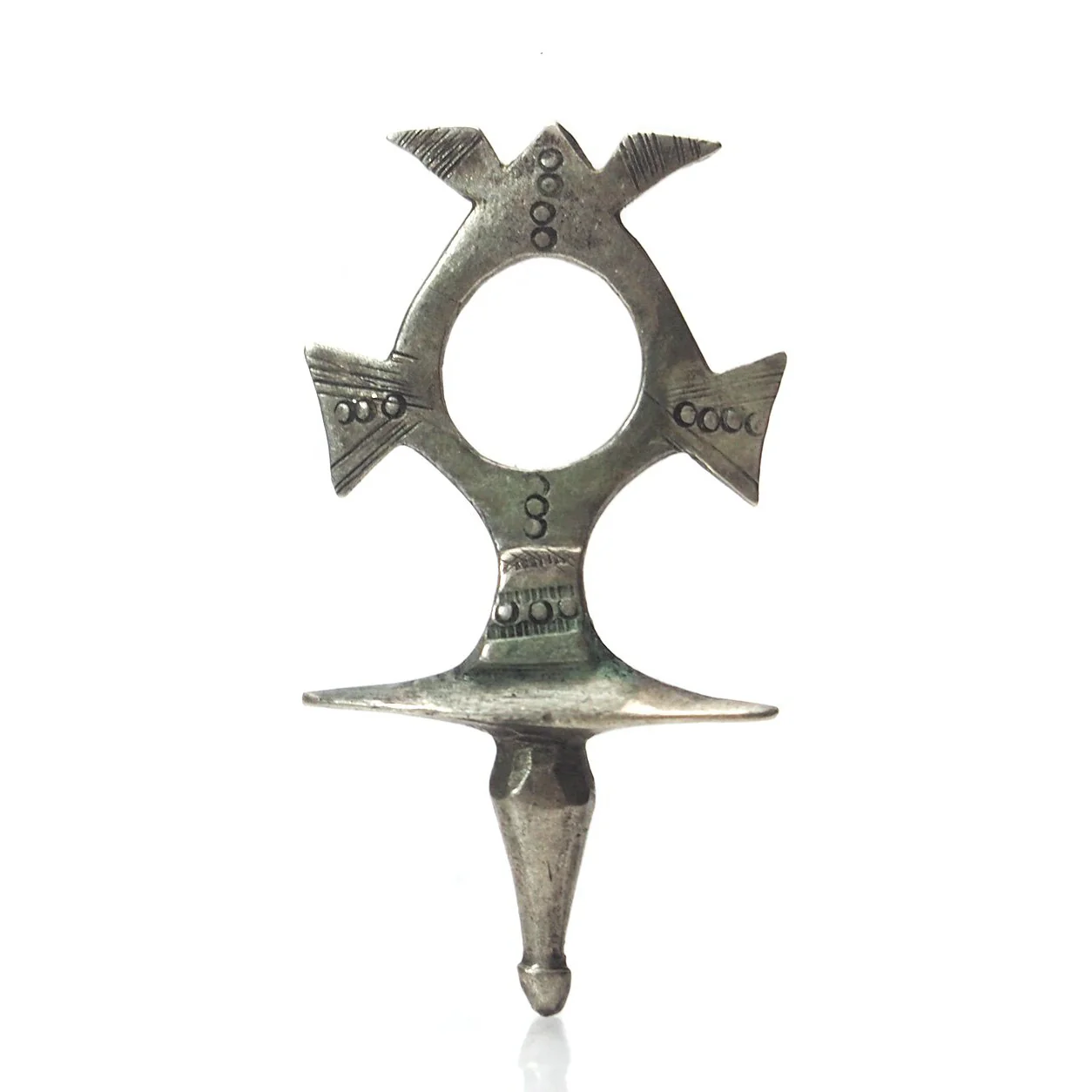 Tuareg Zinder Cross Charms / PendantsVintage ca. 1950's - Image 2