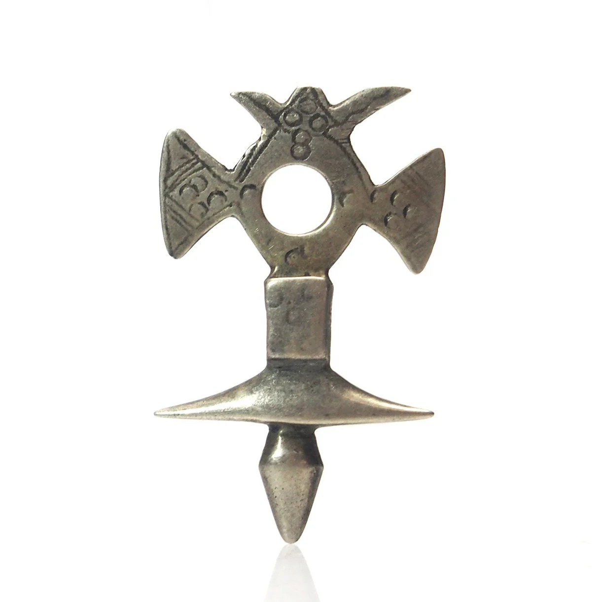 Tuareg Zinder Cross Charms / PendantsVintage ca. 1950's - Image 4