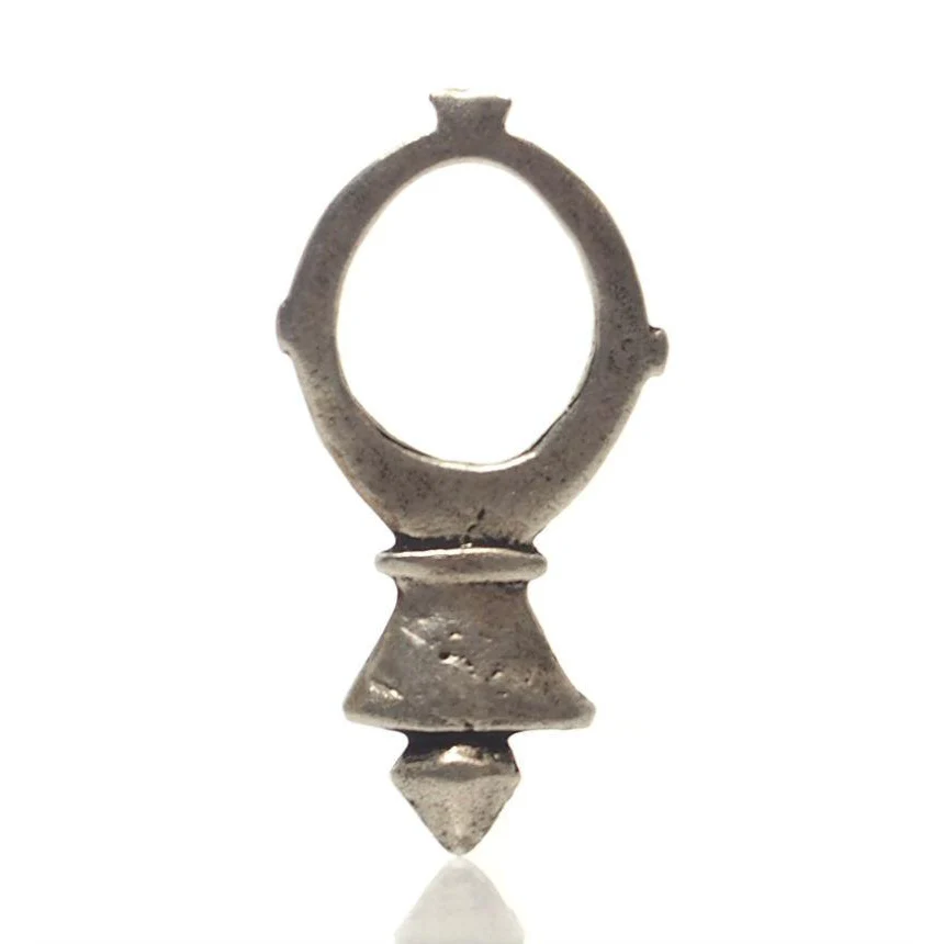 Tuareg Zinder Cross Pendant 1/ "Love Charm" - Image 3