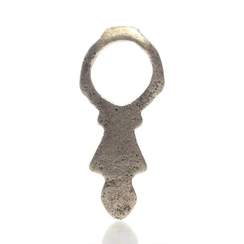 Tuareg Zinder Cross Pendant 4/ "Love Charm" - Image 3
