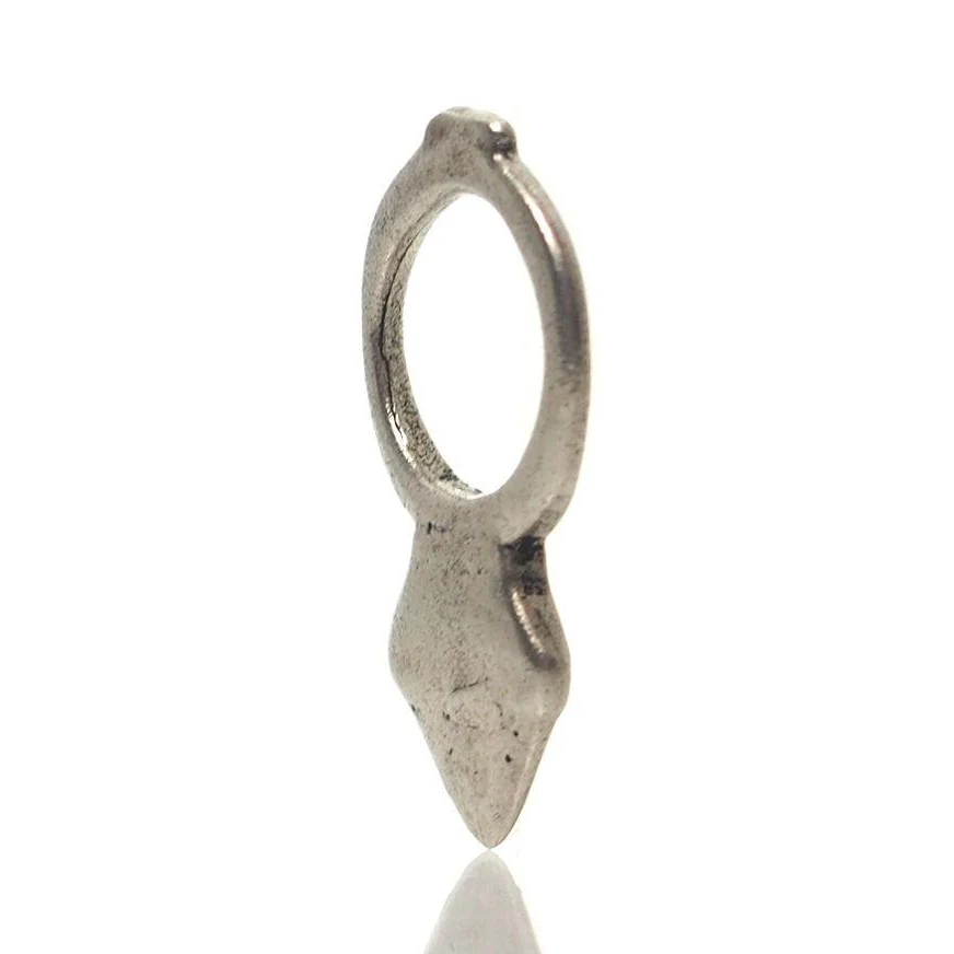 Tuareg Zinder Cross Pendant 6/ "Love Charm" - Image 2