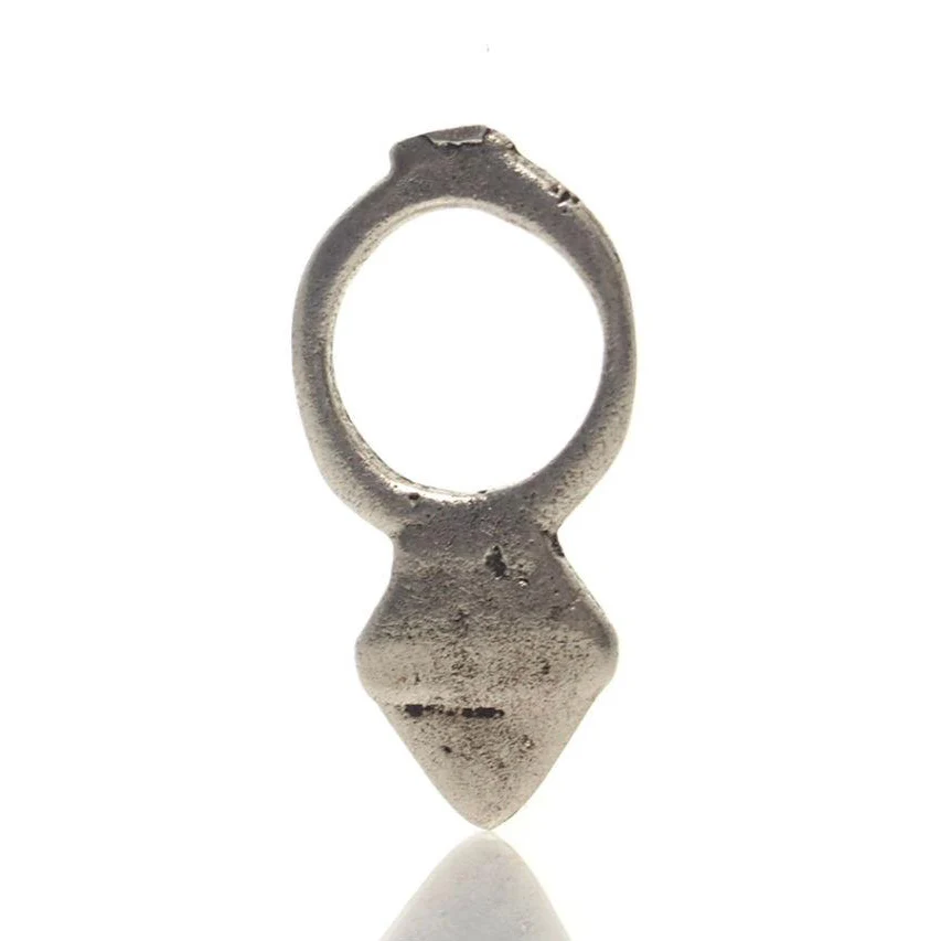 Tuareg Zinder Cross Pendant 6/ "Love Charm" - Image 3