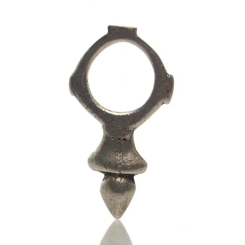 Tuareg Zinder Cross Pendant 7/ "Love Charm" - Image 3