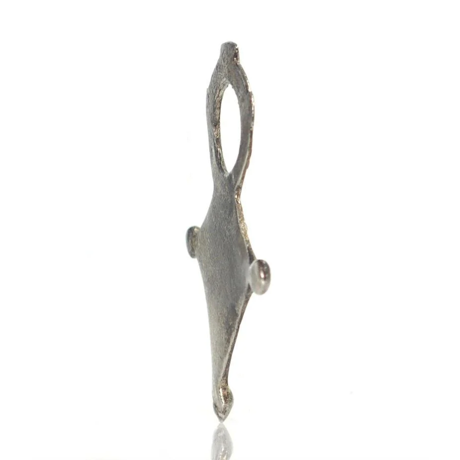 Tuareg Zinder Cross Pendant Original 4/ "Love Charm" - Image 2