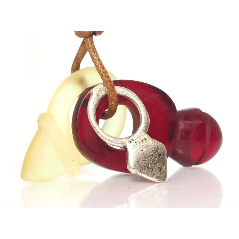 Tuareg Zinder Style "Love Charm" Pendants with 92.5% Silver Zinder Charm 1 - Image 4