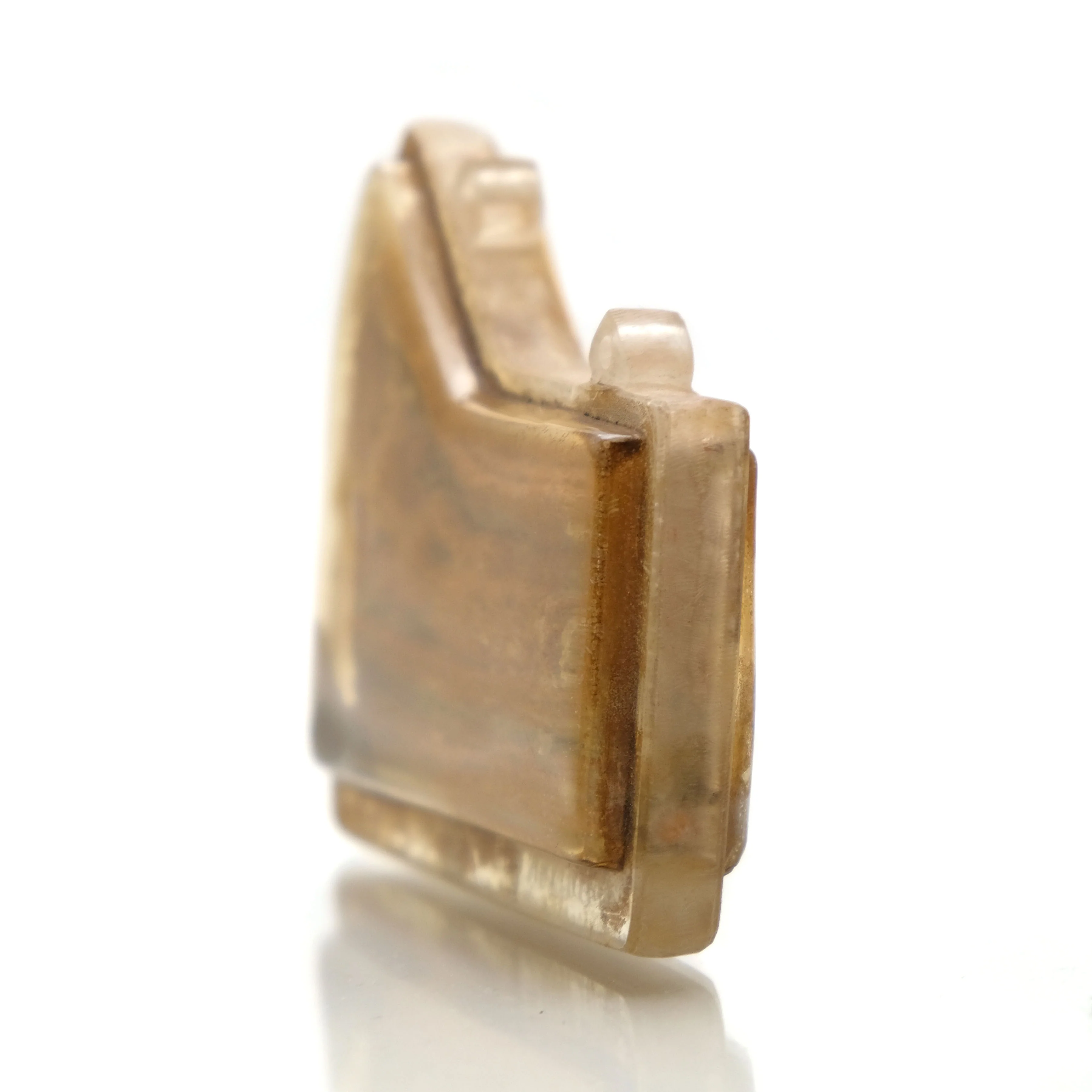 "Tuesday Realizing Nirvana" Reclining Buddha Statue Amulet Pendant in Plastic Case - Image 2