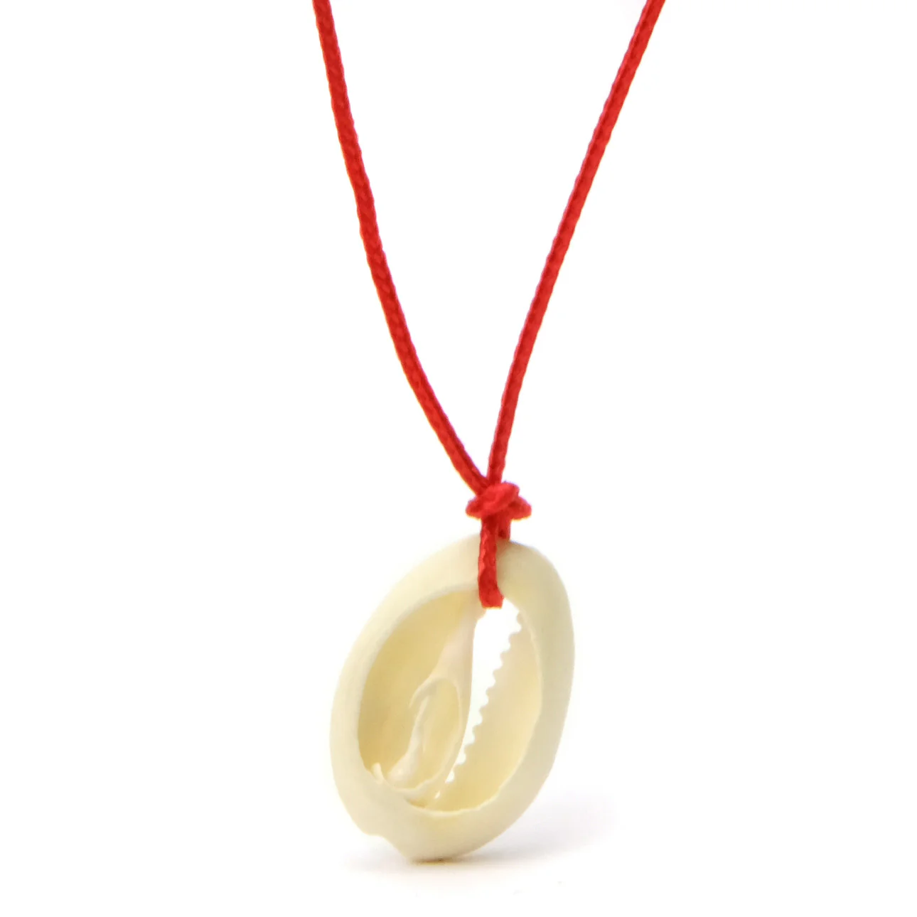 Turkish Evil Eye Cowrie Shell Pendant #13 - Image 2