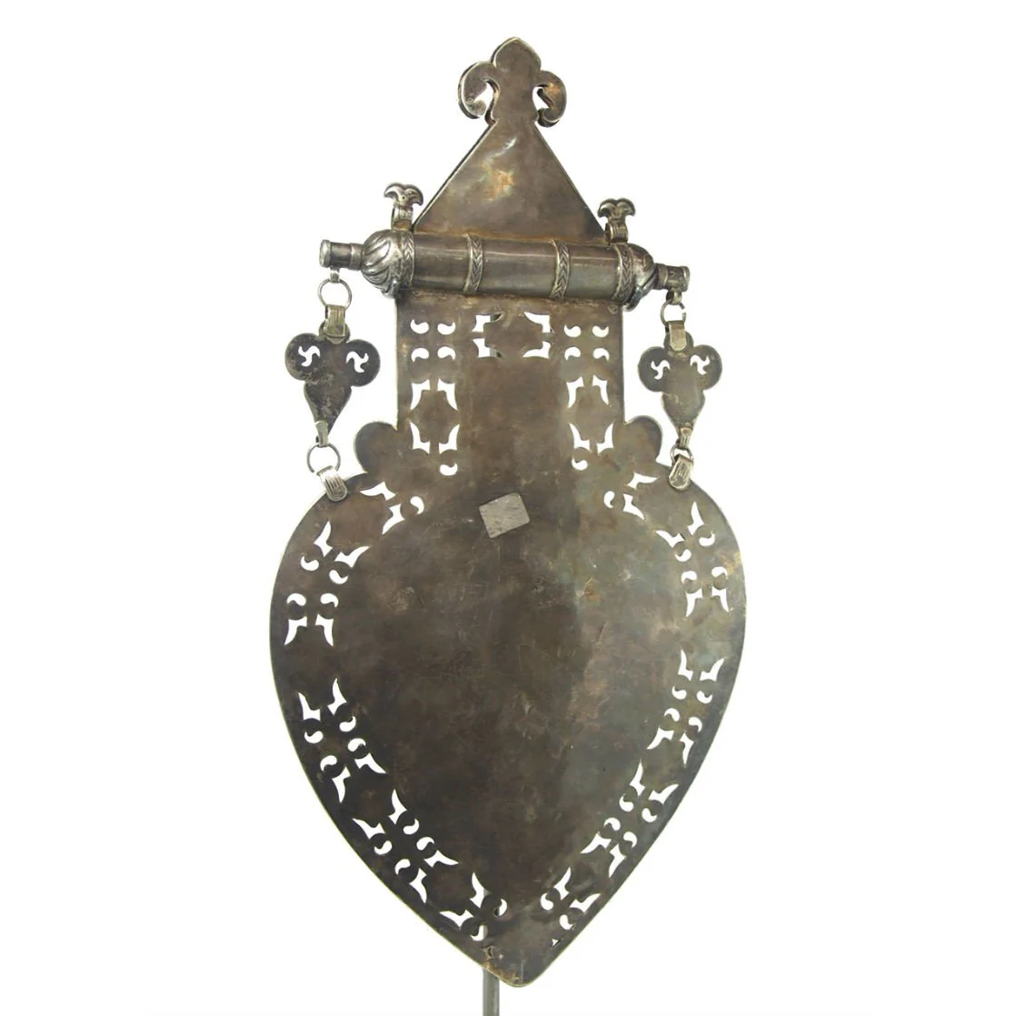 Turkmen Cordiform Heart Shape Pendant-09 - Image 9