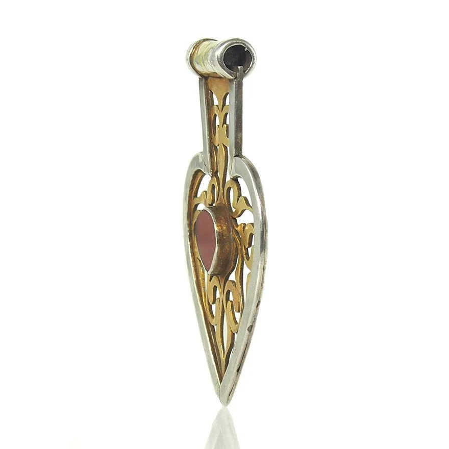 Turkmen Asyk Heart/Cordiform Pendants 2 - Image 3