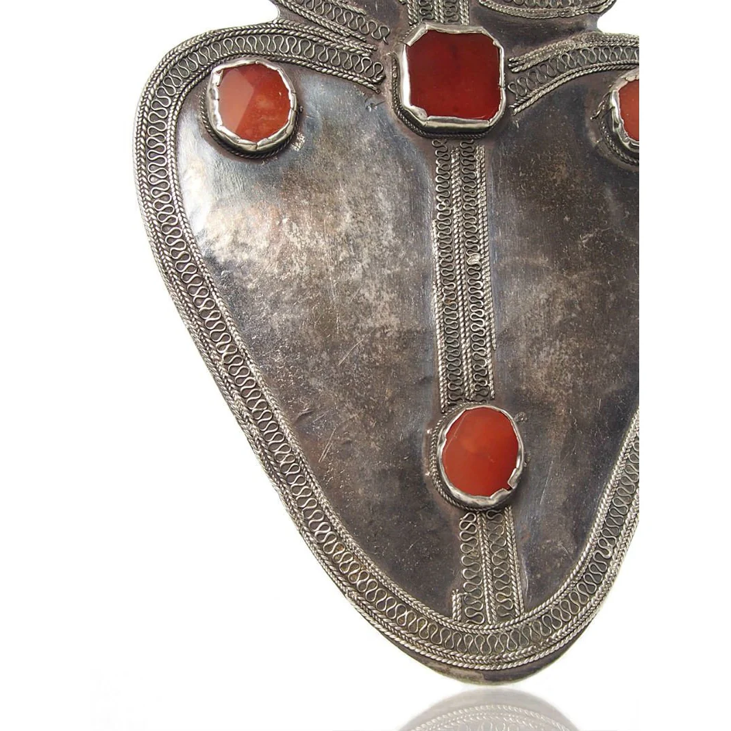 Turkmen Asyk Heart/Cordiform Pendant - Image 3