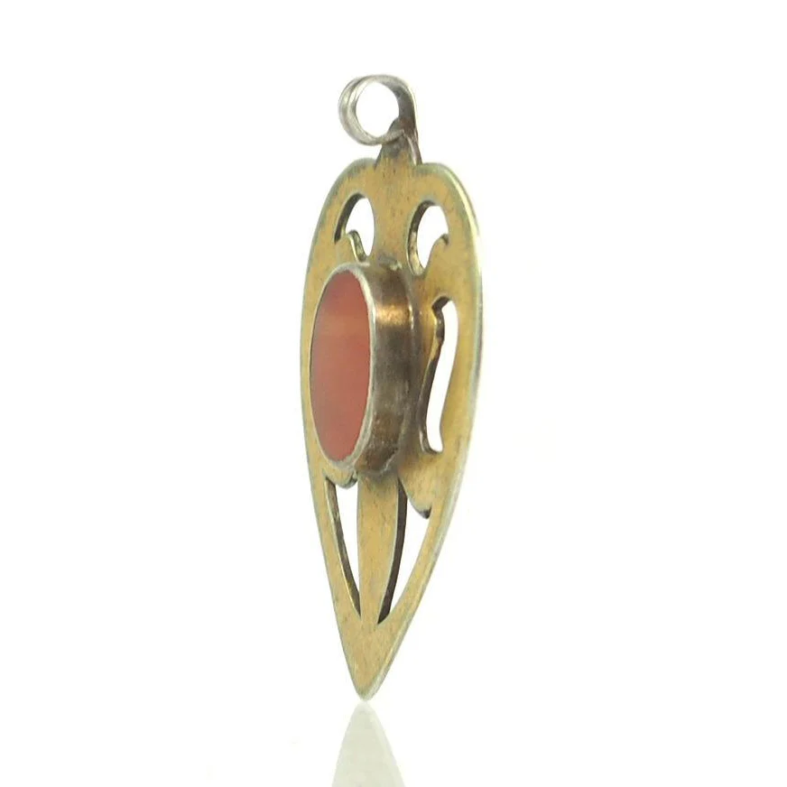 Turkmen Asyk Heart/Cordiform Miniature Pendant 4 - Image 3