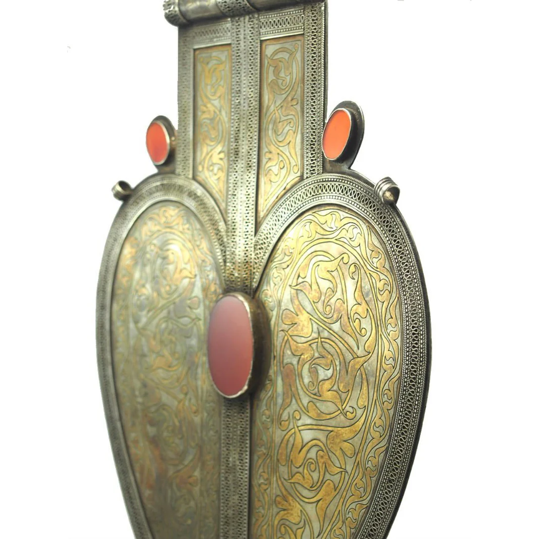 Turkmen Cordiform Heart Shape Pendant-11 - Image 5