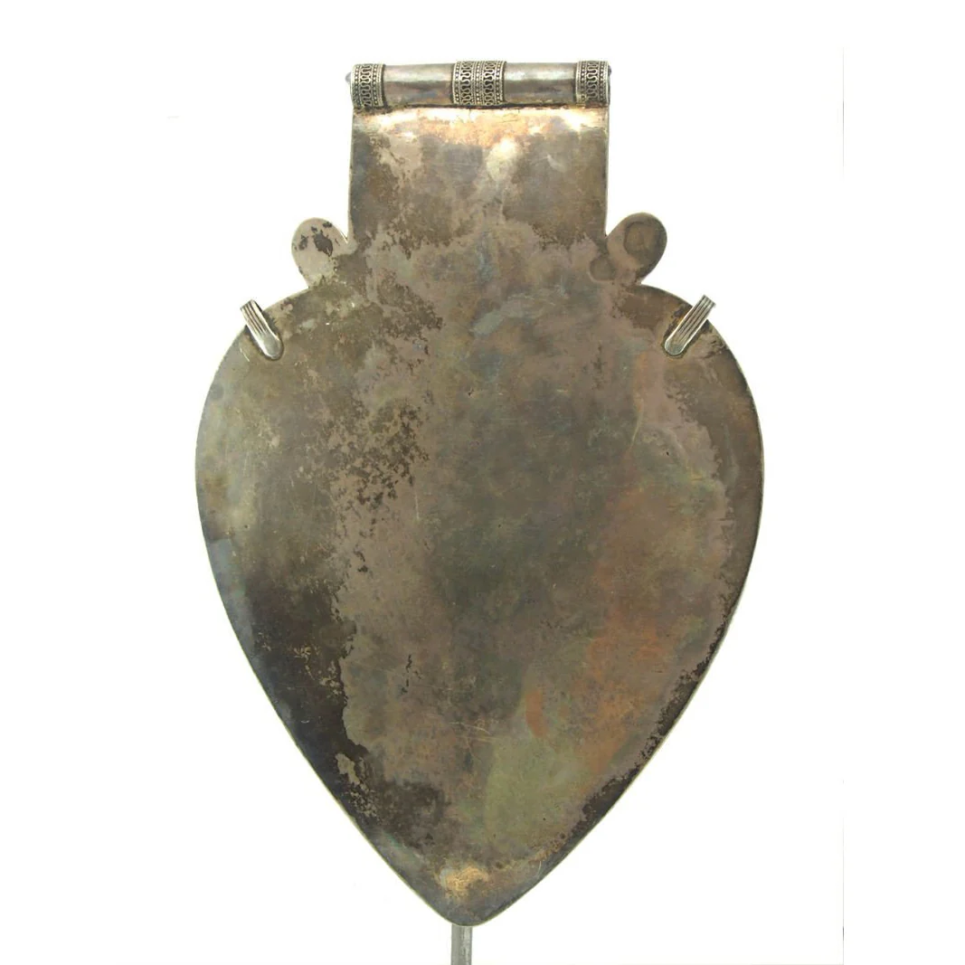 Turkmen Cordiform Heart Shape Pendant-11 - Image 6