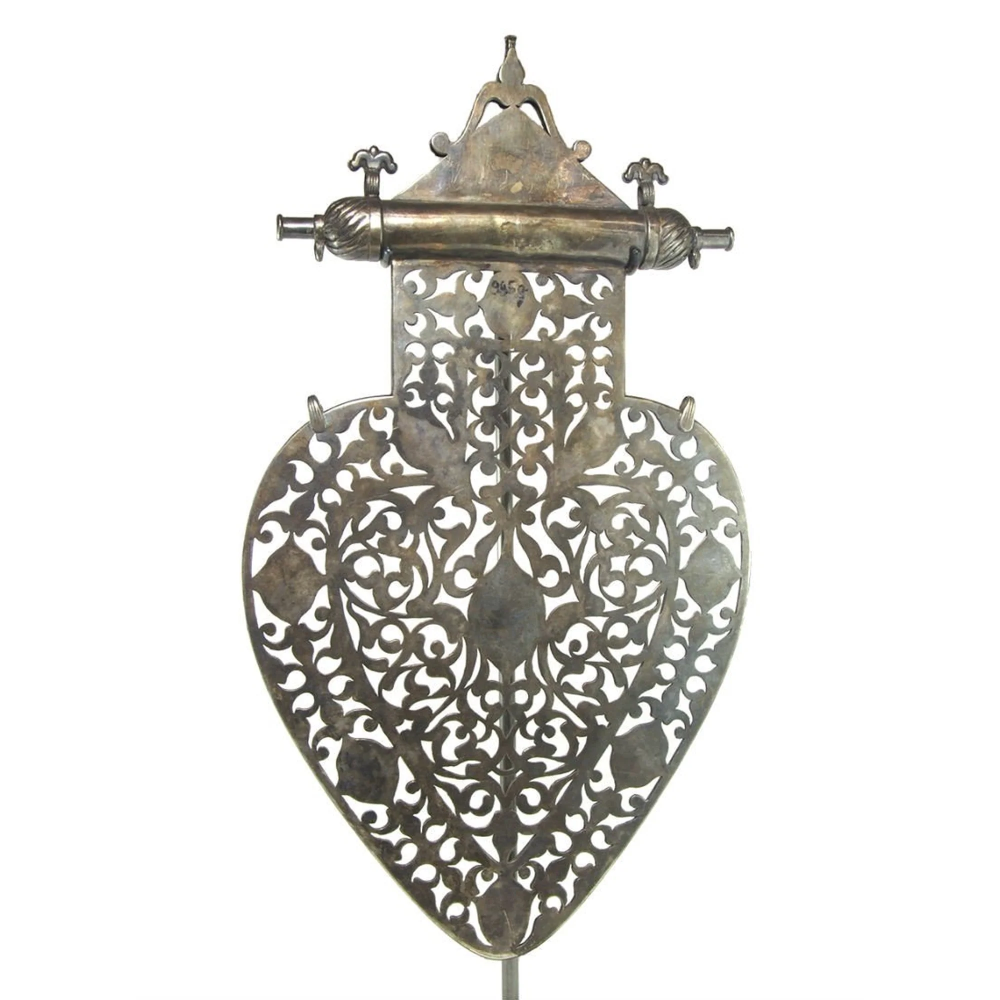 Turkmen Cordiform Heart Shape Pendant-12 - Image 7
