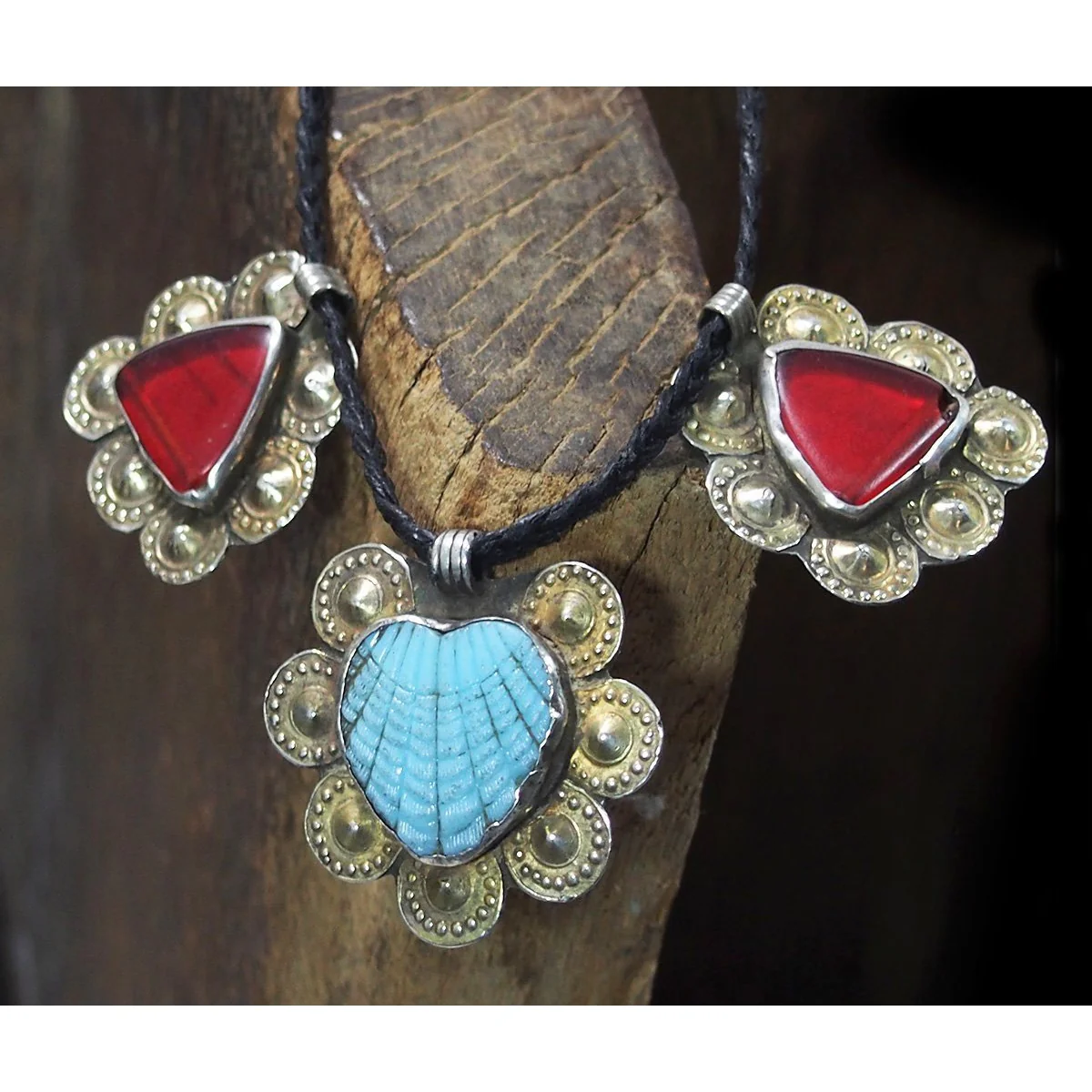 Turkmen Trade Bead Choker - Image 2