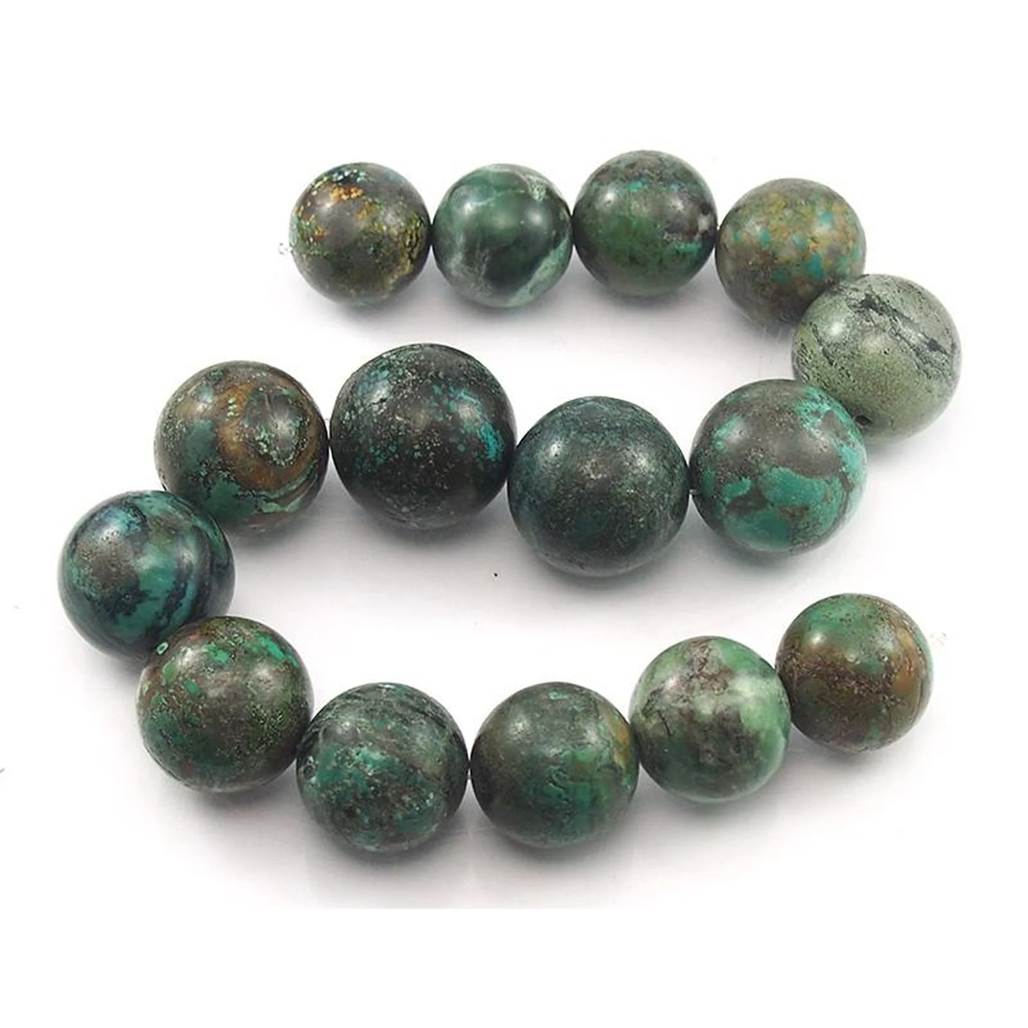 Natural Fine Turquoise XL Rounds Strand - Image 5