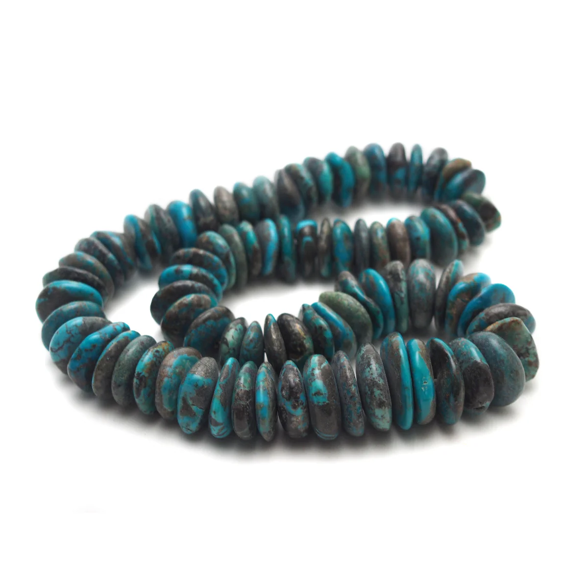 Turquoise Graduated Discs Strand - Image 3
